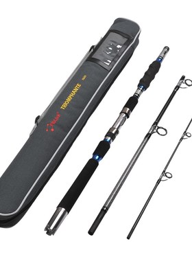 Portable Carbon Fiber Spinning Rod 1.8/1.98/2.1/2.4m 3 Secti