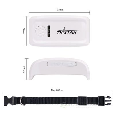 TKSTAR Pet GPS Tracker TK909 with SIM Card Waterproof Realti