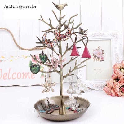 Love Bird Tree Jewelry Display Stand holder Craft accessorie