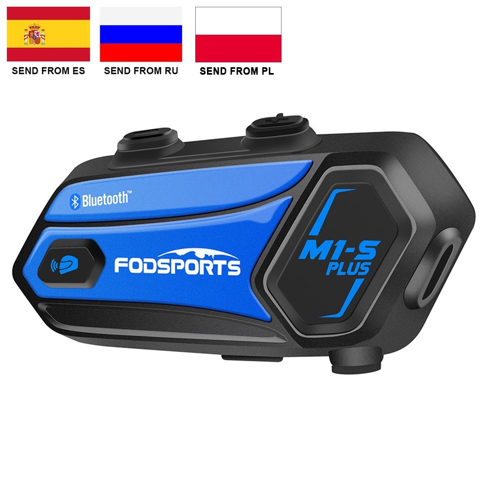 M1-S Plus Helmet Intercom Headset Motorcycle Bluetooth Inter