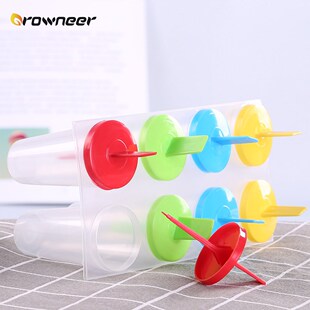 Popsicle Molds 8 Cells Frozen Pop Moulds DIY Juices Purees Y