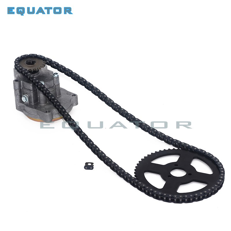T8F Clutch Drum Gear Box Sprocket with chain for 33cc 43cc 4