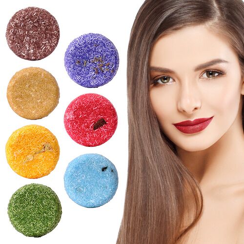 Natural Plant 7 types Shampoo Soap gentle mild cleaning