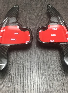 Car Styling  Carbon Fiber Steering Wheel Paddle Shifter