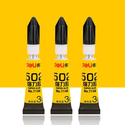 *3pcs super glue 502 Liquid Contact adhesive for wood rubber