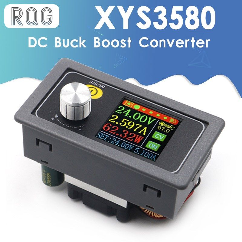 XYS3580 DC DC Buck Boost Converter CC CV 0.6-36V 5A Power Mo图片