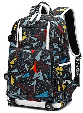 Backpack Male Korean Waterproof New Simple Middle School St