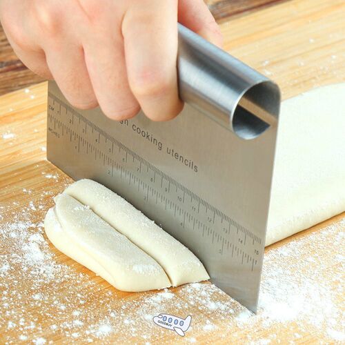 Stainless Steel Pastry Spatulas Cutter With Scale Pizza Doug