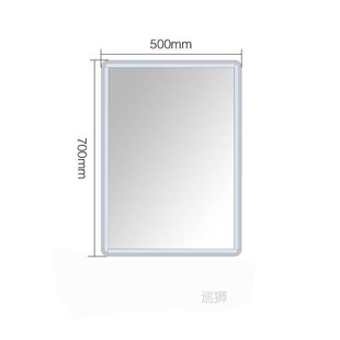 Toilet bathroom mirror cabinet mirror with shelf sideboard