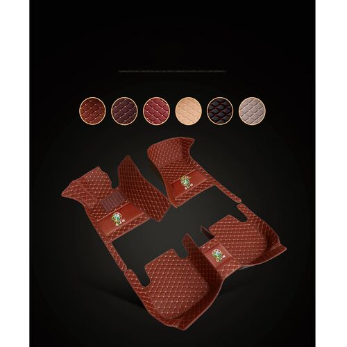 LOGO car floor mats for Audi a3 8v a4 b6 b9 b8 c7 q5 a5 a6 c