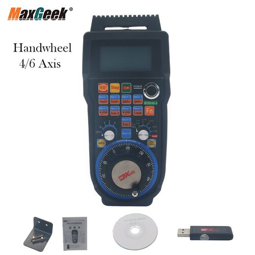 4 Axis 6 Axis XHC sb Wireless Mach3 Remote MPG Pendent CNC p