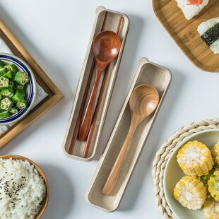 筷子,勺子Chopsticks box, cutlery, chopsticks and spoon set