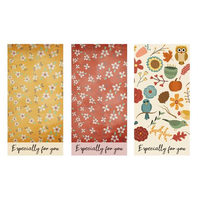 10-50pcs ' Especially For You' Rectangle Stickers  Small Bus