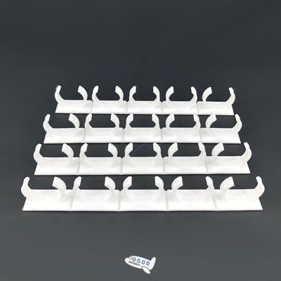 1/4 Pcs Wall Mount Ingredient Spice Bottle Rack Plastic Clip