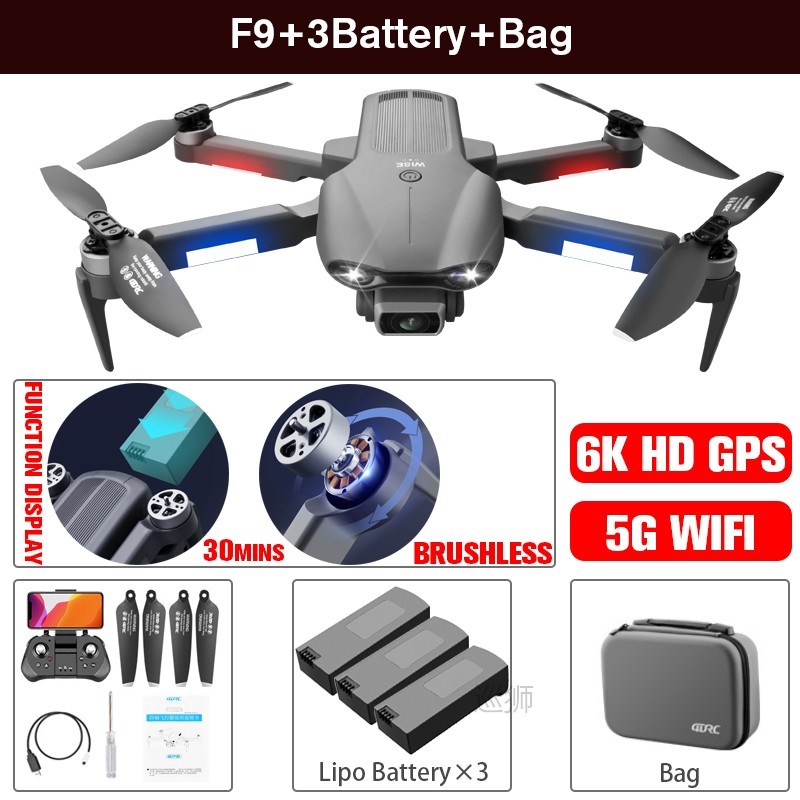 2021 New Camera Drone 4K 6K Aerial Photography with 5G GPS B