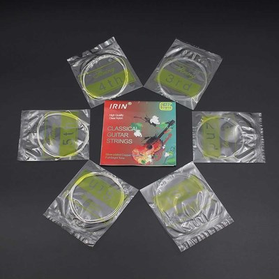6pcs Classical Guitar Strings String Set Transparent Nylon C