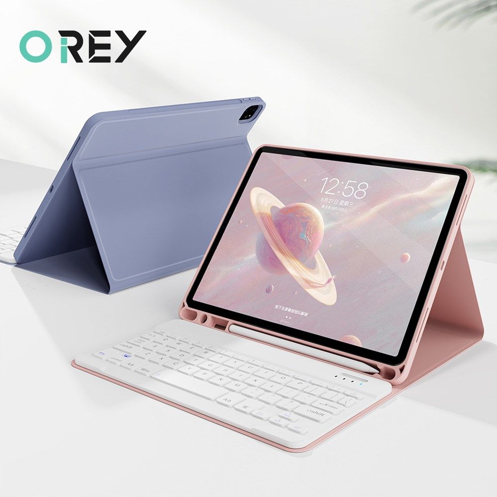 For iPad Air 4 iPad 8th Generation Keyboard Case Bluetooth