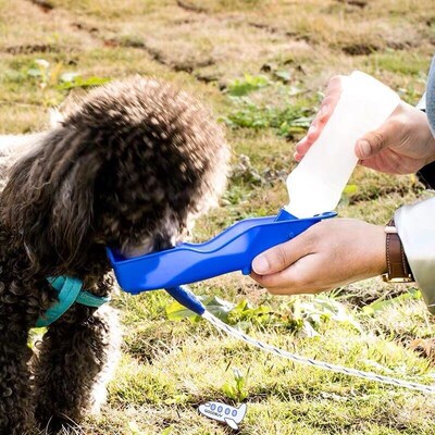 Transer Pet Dog Water Bottle 250ml 500ml Plastic Portable Wa