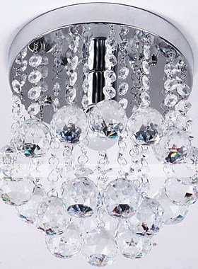 40W Flush Mount E14 K9 Crystal / Mini Style Modern Chandelie