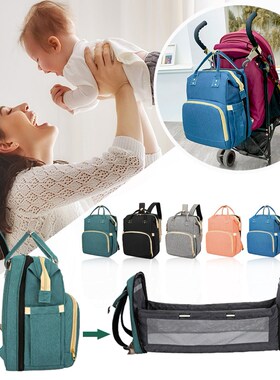 Mom Nappy Maternity Bag Baby Diaper Backpack Oxford Cloth S