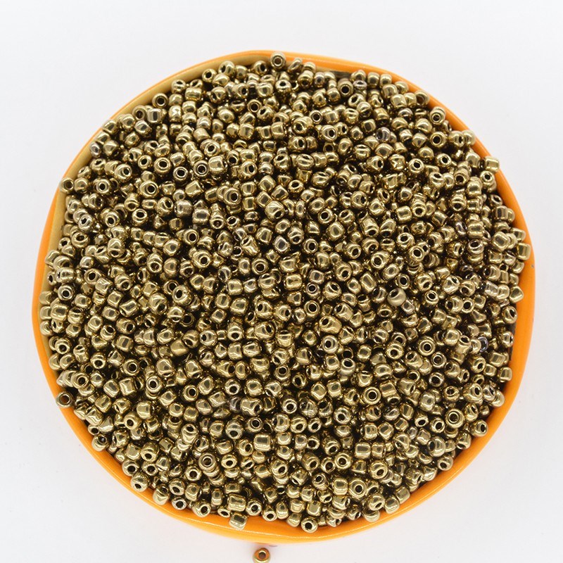 Gold Color  Bugle Czech Glass  Spacer Beads 1000pcs/lot