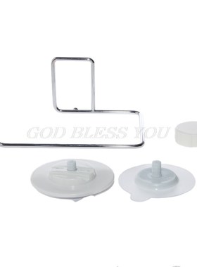 Toilet Paper Holder Bathroom Suction Hanger Tissue Rack Kitc