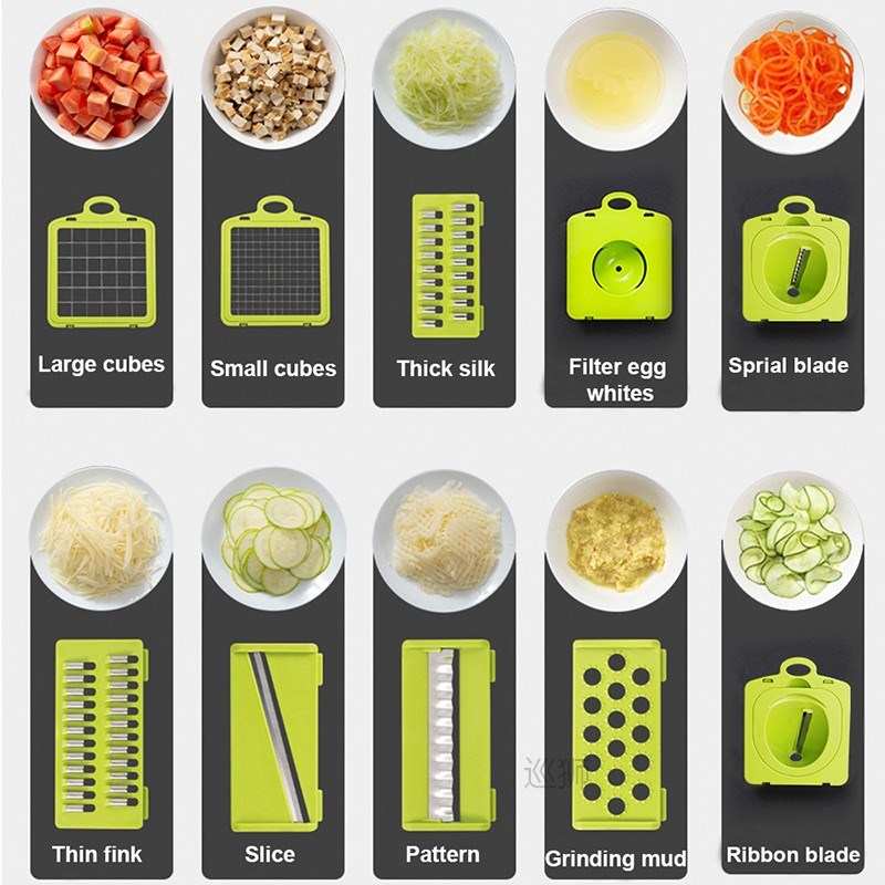 Multifunctional Vegetable Cutter Fruit Slicer Potato Onion C