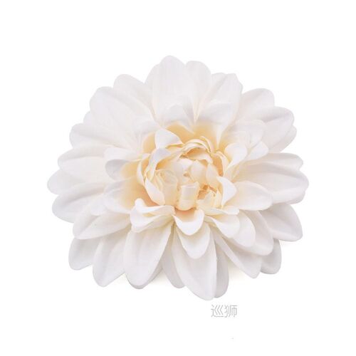 20pcs Dahlia Artificial Silk Flowers Heads For Wedding Decor