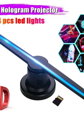 3D Hologram projector Advertising Display LED Holographic fa