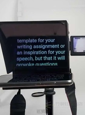 Upgrade Mini Teleprompter Portable Inscriber Mobile Teleprom
