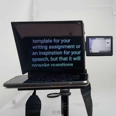 Upgrade Mini Teleprompter Portable Inscriber Mobile Teleprom