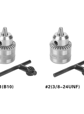 0.6 6.5mm B10 3/8 24UNF Mini Key Type Drill Chuck with Chuc