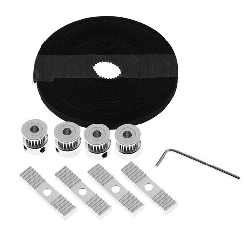 3D Printer Parts 5 meter Gt2 toothed belt & 4 x 20 toothed b