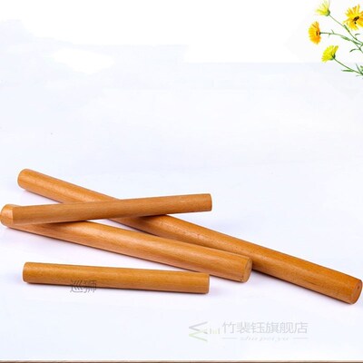 Wooden Rolling Pin Solid Wood Household Fondant Roller Clay