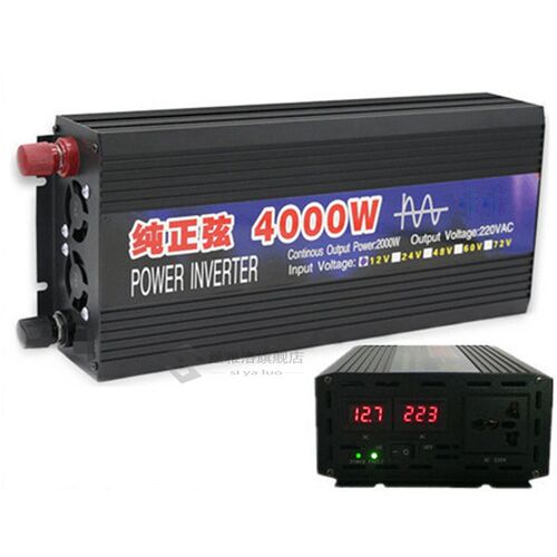 Pure Sine Wave Inverter 12V 220V 4000W/5000W 24V Dc To 220V