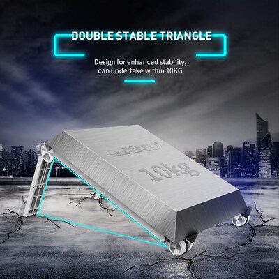 Lightweight Laptop Cooling Stand Plastic Vertical Laptop Sta