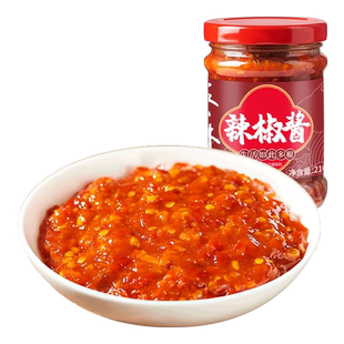 蔡林记低脂辣椒酱拌饭拌面酱无油下饭调味蘸料健身韩式健康食品