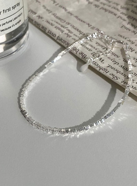 日本portney bells925银碎银几两手链女ins轻奢小众设计极