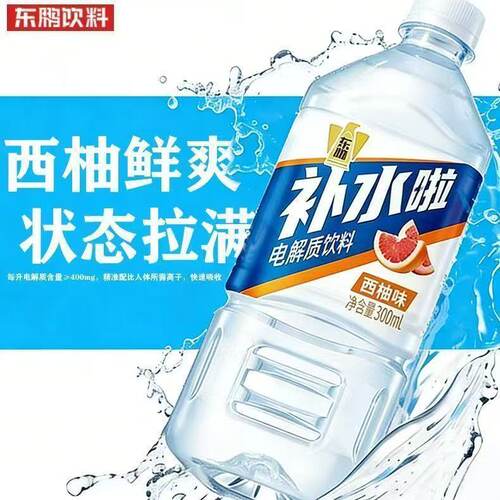 东鹏补水啦300ml电解质水
