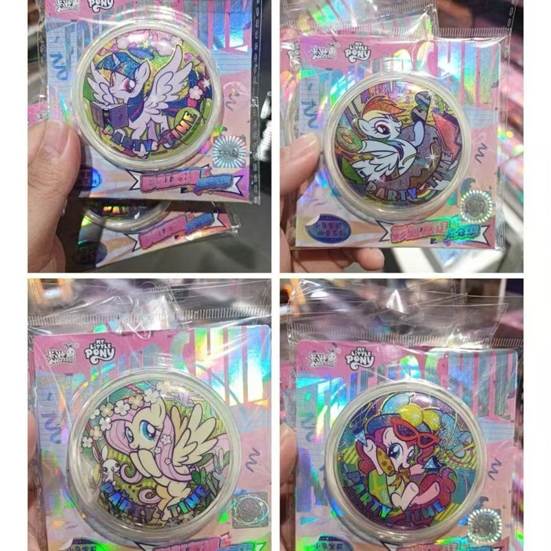 正版现货小马宝莉徽章彩虹友谊嘉年华碧琪公主 正版周边吧唧