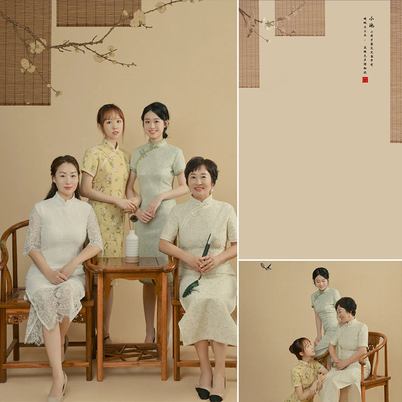 影楼摄影背景帆布无纺布图片