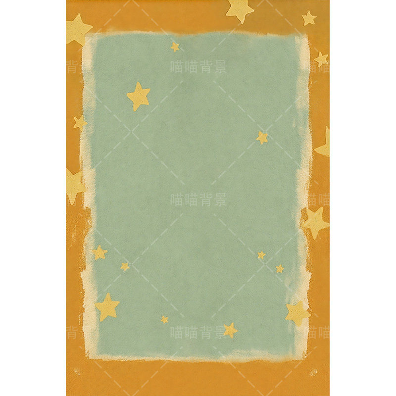 儿童星星人相框背景纸主题写真拍照背景布卡通男宝女宝摄影杂志风娃娃氛围照照相馆可爱摄影纸浅绿色MH-2975,3C数码配件,背景布类,淘宝优惠券,粉丝福利购,淘宝优惠卷