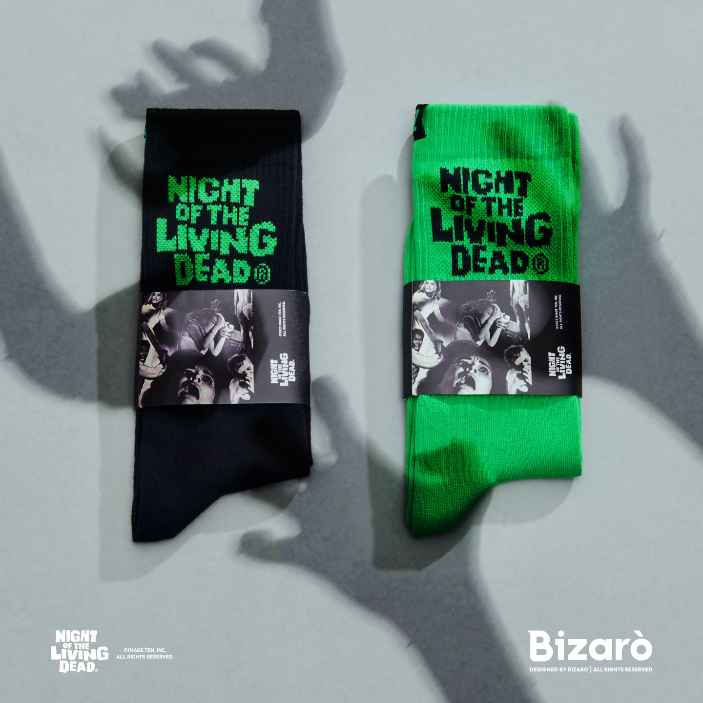 Bizaro活死人之夜联名中筒袜