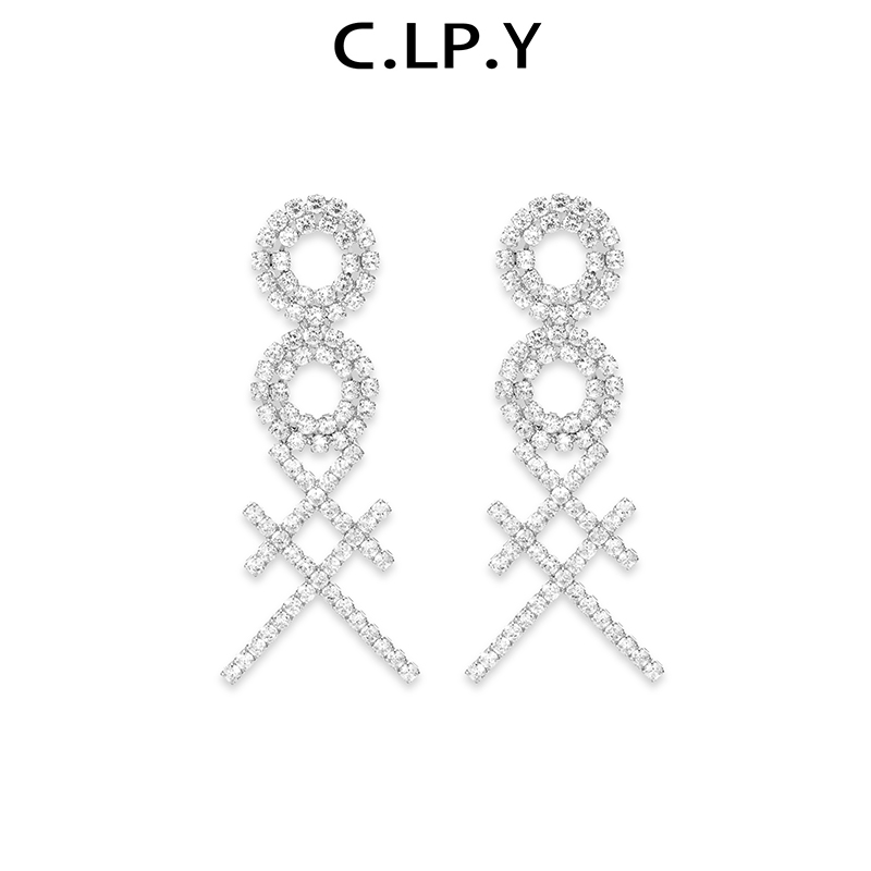C.LP.Y耳环时尚高级感百搭耳饰