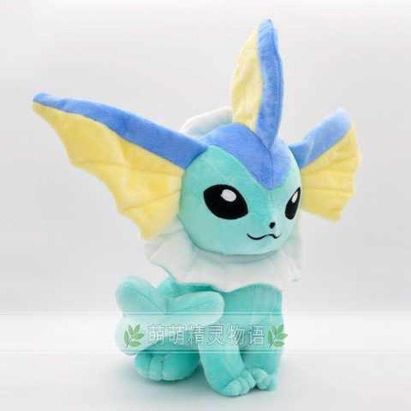 大号坐姿伊布家族雷火水仙伊布伊贝仙子精灵毛绒玩具公仔