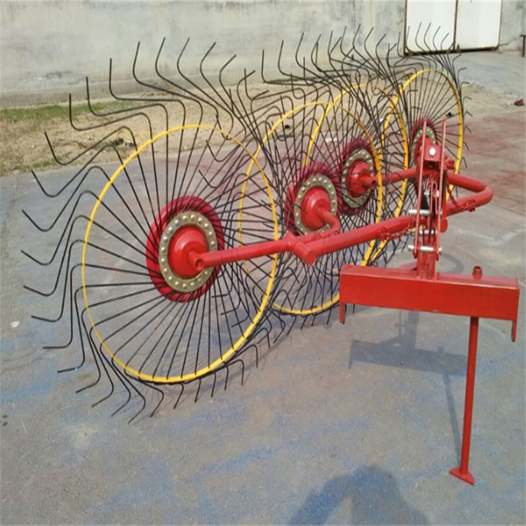 搂玉米秸秆大耙子 悬挂式秸秆搂草机 牵引式旋转搂草机