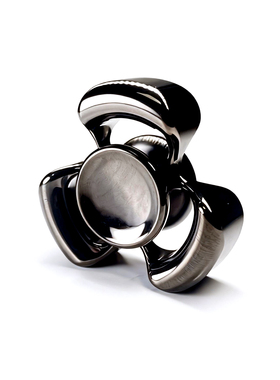 精工地平线mega真空电镀黑色 高转速指尖陀螺edc解压玩具跨境出口