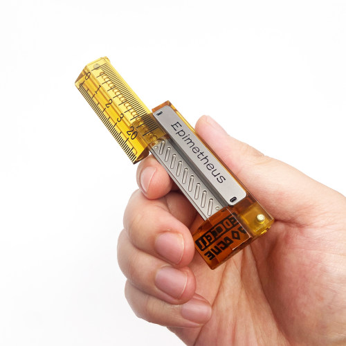 精雕版丨自欺欺人尺edc解压玩具叮叮推牌PEI手指潮玩黑科技手把件