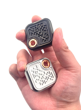 小方块推牌edc解压玩具游戏基金属机械叮叮指尖潮玩出口外贸01