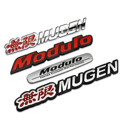 Modulo 性能版车标 高质感3D标 思域飞度冠道雅阁凌派车标改装